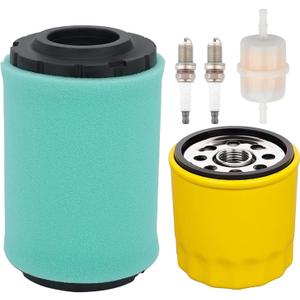32 083 13-s Air Filter for Kohler 7000 Series with 52 050 02 oil filter for Kohler KT725 KT735 KT740 KT745 KT735-745 PRO, EKT740-EKT750 22HP-26HP Lawn Mower (Come With Oil Filter)