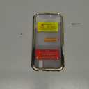 Reukdnv [Built-in Privacy Screen Protector & Invisible Ring Stand] Privacy Case for iPhone 17 Pro Max 6.9'' [Soft Bumper Full Signal] [Compatible with MagSafe] Full-Body Shockproof Clear Case, Gold