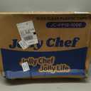 JOLLY CHEF 1000 Pack 12 oz Clear Plastic Cups, Disposable Cups Drinking Cups for Ice Coffee, Milkshake, Cold Drinks