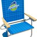 Tommy Bahama 4-Position Easy in-Easy Out Folding Beach Chair