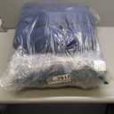 IASEAHK Chair Cushions for Dining Chairs, Seat Cushions for Kitchen Chairs, Indoor Seat Cushions with Ties, Tufted Foam Chair Pads, Non Slip Chair Cushions Set of 4, 15.5" x 15.5" x 4", Navy Blue