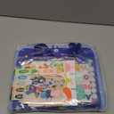 hahaland Busy Board for Toddlers - Montessori Toys Preschool Learning Activities with Life Skills, Alphabet, Number, Shape, Color, Animal, Weather - Toddler Boy Learning Educational Toys, Travel Toys