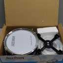 Upgraded Drum Set for Toddler Toy Ages 2-4 Kids Jazz Drums Kit with Stool Musical Instrument Toys for 3 4 5 Year Old Girls Boys Gifts (Small)