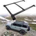 Roof Rack Cross Bar Fit for 2021-2025 Ford Bronco 2 Door/4 Door Rooftop Cargo Accessories Luggage Rack (NOT for Bronco Sport)