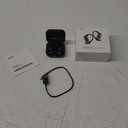 Lytmi CozyFit Open Ear Headphones, 0.23oz Ultra-Light Comfortable Wireless Earbuds, 0.6mm Thinnest Earhooks, Bluetooth 5.4, Clear Audio, 30 HRS Playtime, IPX5 Waterproof Earphones with Mic (Black)