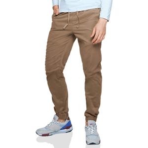 Match Men's Chino Jogger Pants (30, 6535 Khaki)