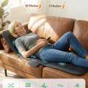 Heycool Full Body Massage Mat with Heat [2026 Upgraded], 10-Motor Vibration Massage Pad for Chair Bed Sofa, 2 Heat Levels, 5 Massage Modes, Foldable Memory Foam Back Massager for Home Office
