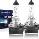 H11B Halogen Headlight Bulb, H11B 12V 55W 4300K High/Low Beam Warm White Head Lights,long life