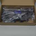 Vacuum Crevice Tool Brush Replacement Parts Compatible with Shark Pet Cordless Stick IX141 IZ162H IZ163H IZ362H IZ562H IZ140 IZ142 UZ145 Removable two-in-one Tool Brush Attachments for D-Shaped Vacuum