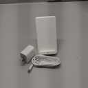 Wireless Charging Station,3 in 1 Charging Stand Made for Apple Watch Ultra 11 10 9 8 7 6 SE 5 4 3,Fast Wireless Charger Made for iPhone 17/Air/16/15/14/13/12,for AirPods Pro(with Adapter) (White)