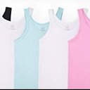 Fruit of the Loom Girls Undershirts Camis, Tank, Pack of 5, Assorted, Large