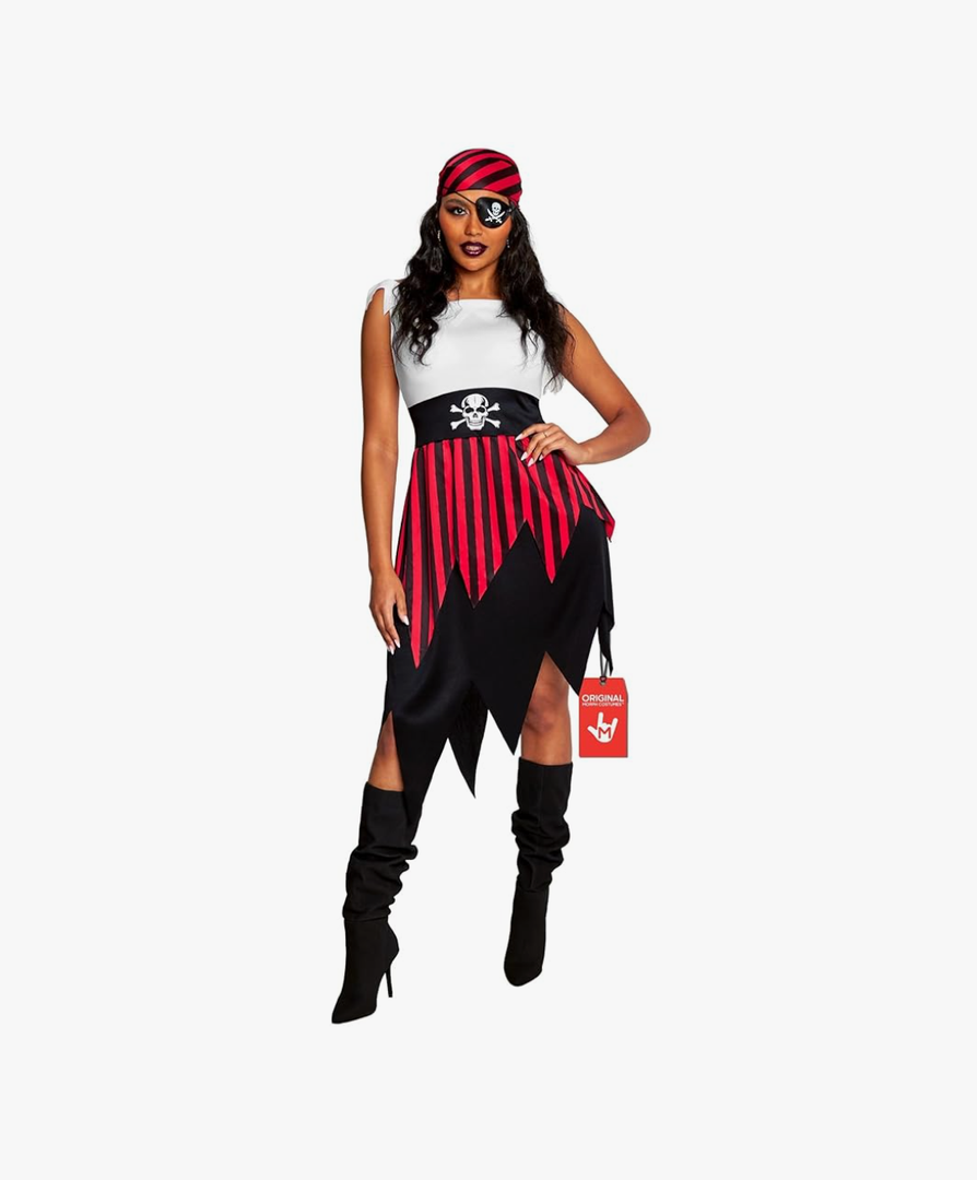 Morph Pirate Costume Women, Pirate Costume Adults, Womens Halloween Costumes, XL
