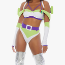 Forplay Women's to Infinity Sexy Astronaut Movie Character Costume S/M