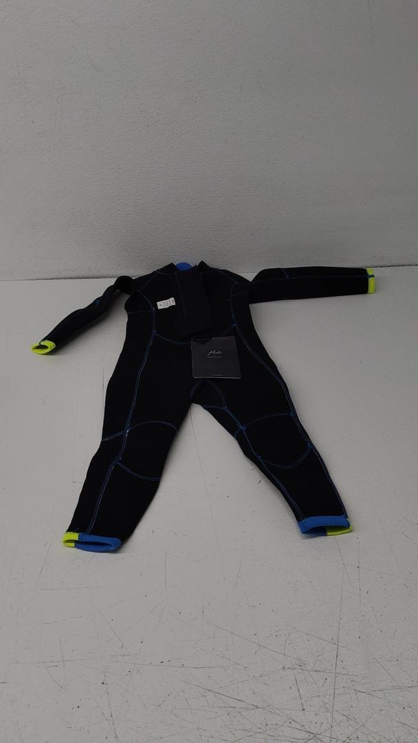 Brenda Hesto, Product Name:Wetsuit, Manufacturer: HEVTO FACTORY, Composition: Neoprene 90% Nylon 10%, Size 4, Kids