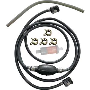 32-858104K08 Outboard Fuel Line 5/16" 10 Ft Hose Kit Compatible with Yamaha Marine Johnson Mercury Outboard 4 hp-200 hp Includes Primer Bulb Tank Quick Female Connector 35-816296-4 Fuel Filter