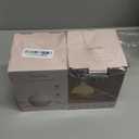 SALKING Essential Oil Diffuser (Set of 2), 100ml Small Aromatherapy Diffuser with Auto Shut-Off, Ultrasonic Diffusers for Essential Oils, Cool Mist Humidifier with Warm White Lights, for Office Home