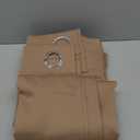 NICETOWN Blackout Blinds for Patio Door - Sliding Door Insulated Blackout Curtains, Extra Wide Curtain for Villa/Hall/Parlor (100 inches W x 84 inches L, Cappuccino)