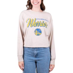 Ultra Game Women's NBA Super Soft Crop Top Pullover Sweatshirt (Medium)