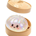 Glitter Dumpling Squishies,Stress Relief Mystery Glitter Dumpling Squishies Box Soft Squeeze Stress Ball