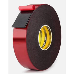 Double Sided Black Tape, 1 inch