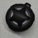 EBODA Bluetooth Shower Speaker, IP67 Waterproof Portable Speakers, Floating, TF Card, Small Outdoor Speaker with LED Light, True Wireless Stereo for Bike, Beach, Paddle Board, Kayak, Gifts (Black)