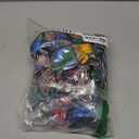 PET SHOW 4 Pack Small Dog Pajamas Cute Dinosaur Monster Clothes for Medium Dogs Soft Stretchy PJs Plaid Jumpsuit Puppy Cats Tie Dye Onesies Outfits with Sleeve Pets Dachshund Costume(L, Blue for Boys)