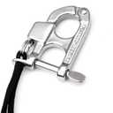 YUSOVE Quick Release Snap Shackle Boat Marine 316 Stainless Steel Eye Snap Shackle,High Strength Snap Hook for Surfing,Diving,Sailing Rigging Shackles,with Nylon Rope