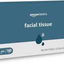 Amazon Basics 2-Ply Facial Tissue, 160 Count, Pack of 2