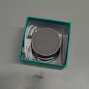 Kcuskl 4 in 1 Magnetic Wireless Charging Station, 15W Fast Charging with Adjustable Night Light, Magnetic Wireless Charging Station for iPhone 16 15 Pro Max & Apple Watch, AirPods 3/ 2/ 1/ Pro, Titanium Gray