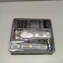 oneisall Dog Grooming Kit for Heavy Thick Hair&Coats/Low Noise Rechargeable Cordless Waterproof Dog Clippers for Grooming Animals&Pets/Pet Shaver with Stainless Steel Blade and Paw Trimmer