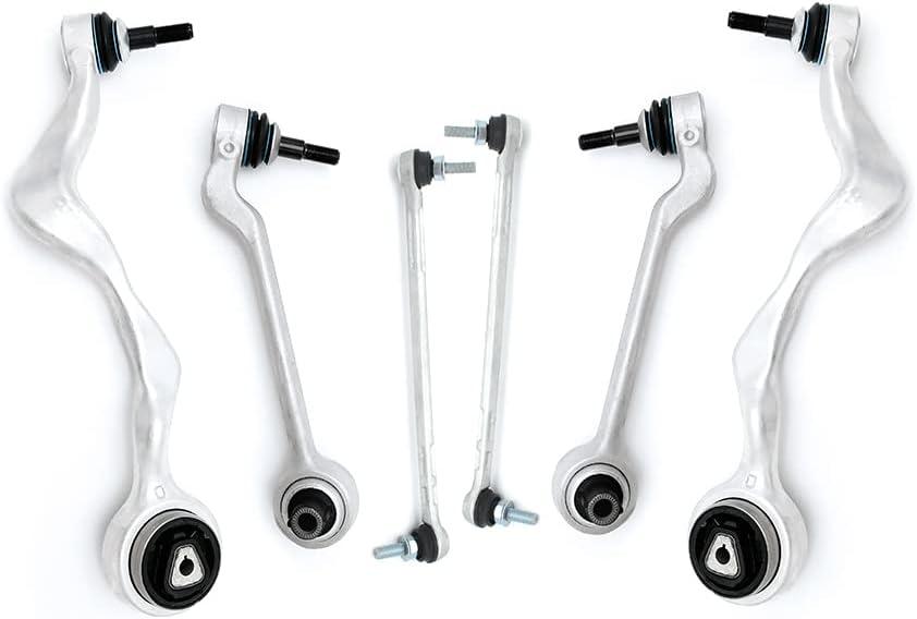 Chefull Front Suspension Kit Upper Control Arm with Ball Joint Assembly E90 Stabilizer Link Inner Outer Tie Rod End Compatible with BMW 128i 135i 325i 328i 330i 335d 335i 335is 2006-2015 (2WD Only)