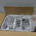 Mop and Bucket with Wringer Set, Hands Free Flat Floor Mop and Bucket, 3 Washable Microfiber Pads Included, Wet and Dry Use, Home Floor Cleaning System for All Floor Types and Windows