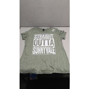 Straight Outta Sunnyvale T-Shirt California Shirt T-Shirt, M
