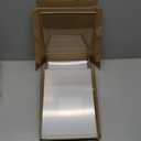 Acrylic Sign Holder 8.5 x 11, Slanted Back Clear Acrylic Picture Frame, Stands for Display Paper Clear Plastic Sign Holder for Office, Home, Restaurant (6 Pack)