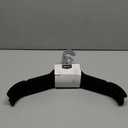 Amazon Basics Slim, Velvet, Non-Slip Shirt Clothes Hangers, Pack of 30, Black