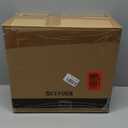 Round Rolling Stool with Footrest PU Leather Height Adjustable 360 Swivel Stool with Wheels Office Stool Chair Home Drafting Work Studio Shop SPA Salon Small (Grey)