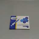 100 Pack Disposable 3ml/cc Lab Syringes with 23Ga 1 Inch Needle Luer Lock, Individually Sealed Packed
