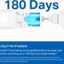 Tapo TP-Link  SolarCam C402 Kit, Outdoor Battery Camera w/Solar Panel Base, Wireless, 1080P, Free Person Detection, SD/Cloud Storage, Color Night Vision, No Hub Needed, Works w/Alexa