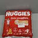 Huggies Size 4 Diapers, Little Snugglers Baby Diapers, Size 4 (22-37 lbs), 22 Count