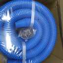 Pool Pump Hose for Above Ground Pools, 1.25" Pool Hose | 59" Long Accessory Pool Pump Replacement Hoses, For Intex Pool Filter Pump 607 637 with 6 Metal Clamps (3Pack-Blue)