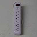 Prime Wire PB802013 6-Outlet Surge Protector with 14-3 SJT 1.5-Feet Cord