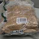 Furnulem Nightstand with 3 Drawers and 2-Tier Shelf, Fabric Small Dresser Organizer Vertical Storage Tower for Bedroom, Closet, Hallway, Nursery, End Table Side Furniture, Sturdy Steel Frame, Wood Top