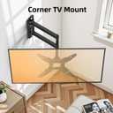 IWORKBOARD 32+ 40 inch Full Motion TV Wall Mount for 13-43" TVs & Monitor, 360 Rotating Small TV Mount Bracket, Articulating Swivel Tilting Extension, Max VESA 200x200mm, Single Studs, 55 lbs