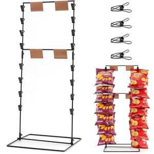ODOXIA Chip Rack Display Stand | Candy Display for Countertop | Chips & Snacks Holder | Organize Your Space | Perfect for Stores & Home