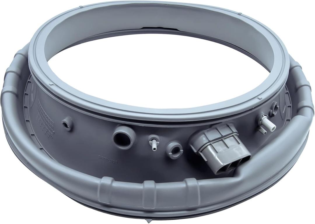 DC97-18094B Washer Door Boot Seal Gasket Diaphragm for Samsung Washing Machine WF42H5000AW/A2 WF42H5100AW/A2 WF42H5200AF/A2 WF42H5200AP/A2 WF42H5200AW/A2 Replace PS9606239 AP5917067 EAP9606239 4000547