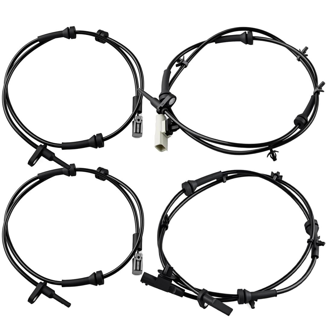 4Pcs ABS Wheel Speed Sensor Fit for Nissan Altima 2007-2012 Maxima 2009-2014 Replace 479009N00A 479019N00A 47900ZX70A ALS1442 ALS2373 ALS2374, Front Rear Left Driver Right Passenger Side