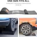 Black Parking Mat, 21" x 10" x 2" Parking Mat (1)