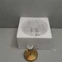 Gold Semi Flush Mount Ceiling Light Fixture,Hallway Light Fixtures,Sloped Ceiling Light Fixture,Globe Glass Ceiling Fixture,Vintage Ceiling Lamp,Farmhouse Lighting for Bathroom Entryway Bedroom