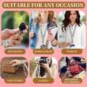 Long Neck Lanyard, Key Lanyard, ID Badge Holder, Car Key Lanyard, Wallet Lanyard, Halloween Bats