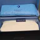 DreamyBlue Signature Pillow w/Adjustable Loft  Shredded Memory Foam Fill  Neutral Alignment for Side, Back, and Stomach Sleepers  Washable Bamboo Rayon Cover  CertiPUR-US Certified Foam (Queen) (Queen (Pack of 1))